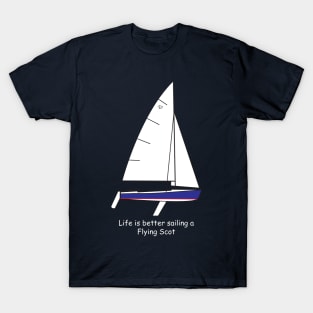 Flying Scot Sailboat T-Shirt